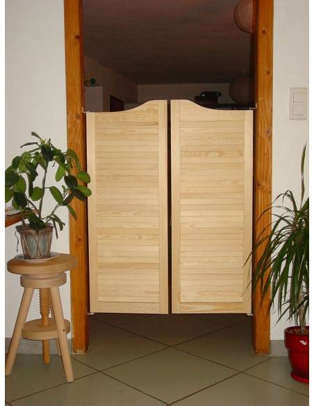 Puertas western naturales