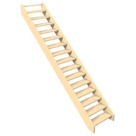 Bequeme gerade Treppe 2
