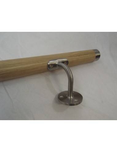 SUPPORTO CORRIMANO INOX