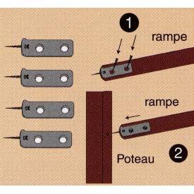 Fixation rampe-poteau 2