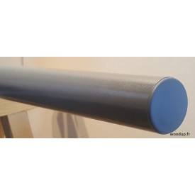 Grauer Metallhandlauf
