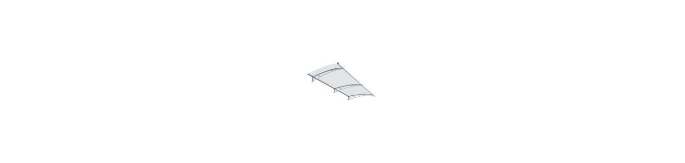 Modernes Vordach – Aluminium | Woodup