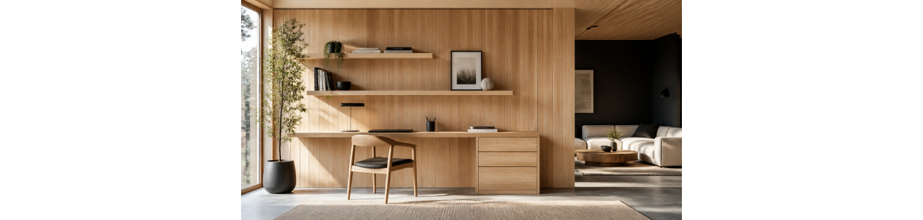 Made-to-measure wood panel – Solid, beech & oak | Woodup