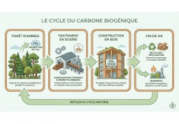 Le bois et le stockage du carbone dans la construction